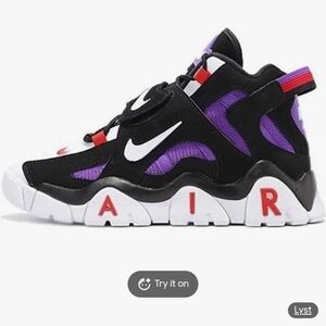 The Nike Air Barrage Mid